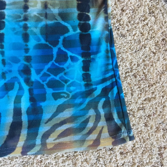 Impulse California 3/4 Sleeve Top Bejeweled SMALL - Picture 10 of 11